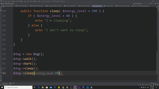 Methods - PHP - P46 смотреть онлайн