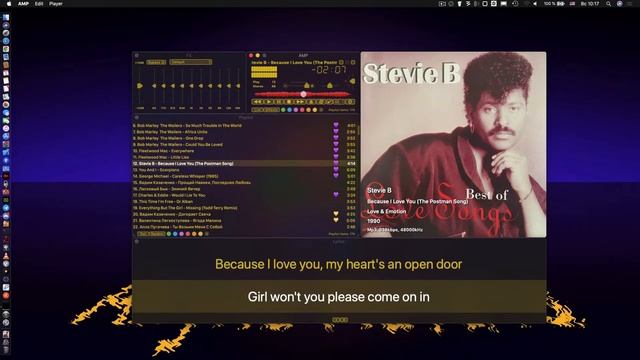 AMP player - best audio player with lyrics for macOS смотреть онлайн