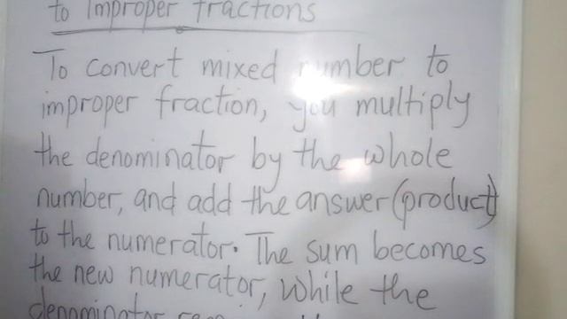 Conversion of Improper fractions to Improper fractions and Vice Versa Grades 3 & 4 WEEK 8 MATHEMA смотреть онлайн