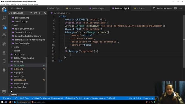 Ecommerce con PHP? y MySql? [29.-Realizar el pago con stripe] смотреть онлайн