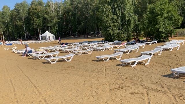 Пляж курорта Увильды 06.08.2022 смотреть онлайн