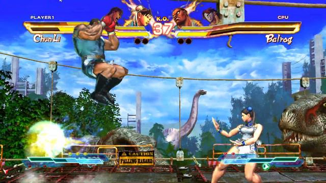 Chun-Li And Ryu Vs Vega And Balrog - Street Fighter X Tekken смотреть онлайн