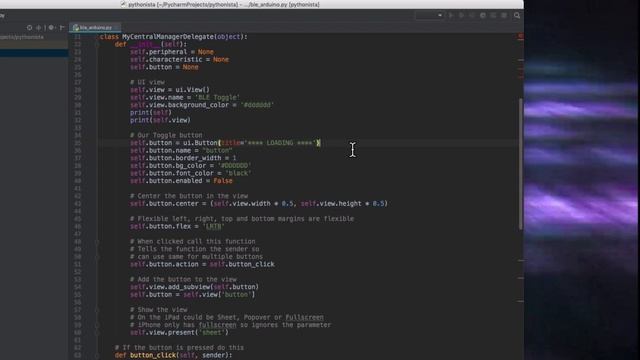 How to create your own custom iOS app to control Arduino over Bluetooth смотреть онлайн