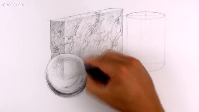 Drawing tutorial - Metal, glass & marble | Kurs rysunku - Metal, szkło i marmur [S01E07 ENG/PL] смотреть онлайн