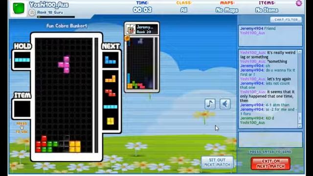 Yoshi100_Aus vs jeremy4904 (Oceania Tetris Tournament 2016) смотреть онлайн