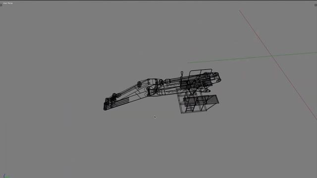 Blender Volvo EC750EHR Excavator смотреть онлайн