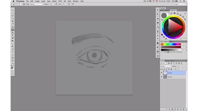 How to Paint Realistic Eyes in Photoshop: The Ultimate Guide [1/4] смотреть онлайн