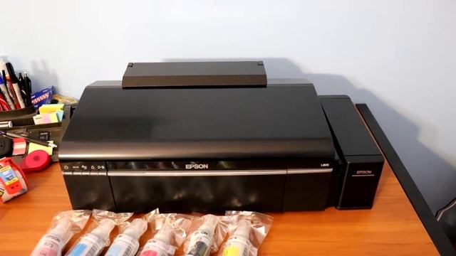 Epson L805 Unboxing And Setup