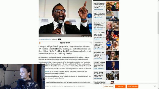Мэр Чикаго заявил что штат Техас атакует США иммигрантами смотреть онлайн