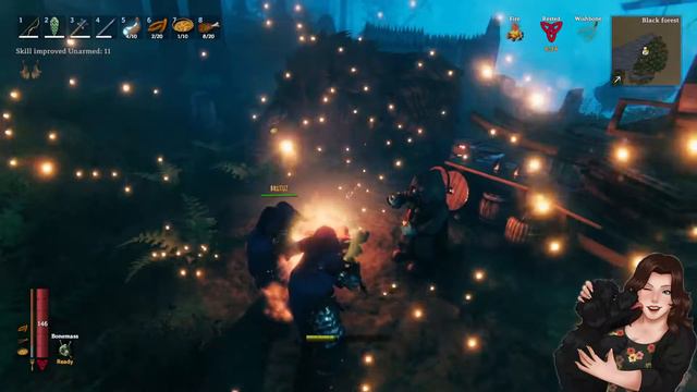 Valheim: Training Unarmed Skill Levels смотреть онлайн