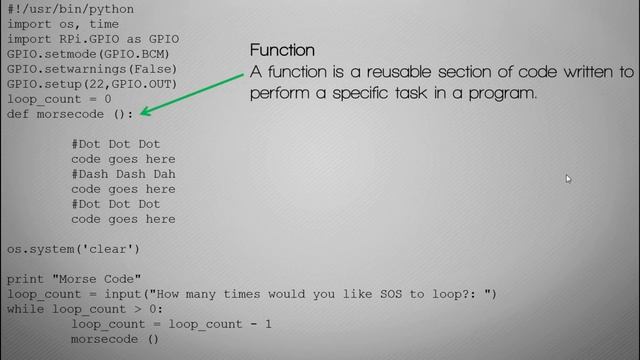 Raspberry Pi - GPIO & Python (6/9) - SOS Buzzer смотреть онлайн