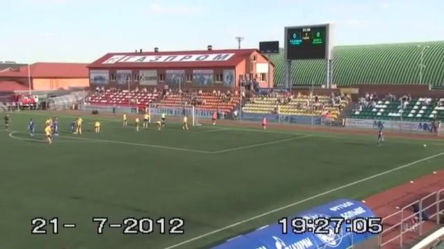 2012 07 21 Gazovik Volga Ulyanovsk half 1 смотреть онлайн