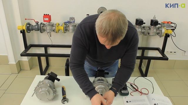 Установка датчика положения на клапан с автоматическим взводом смотреть онлайн