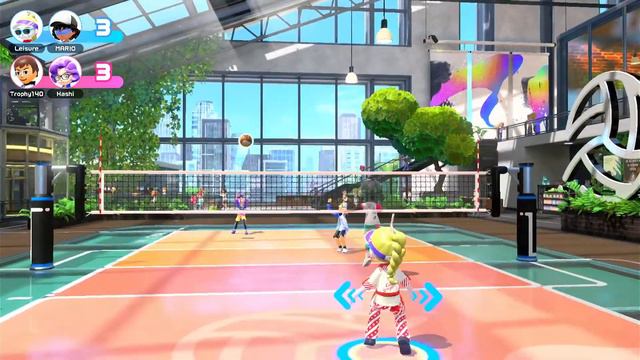 High Rank Volleyball. Nintendo Switch Sports: Volleyball.