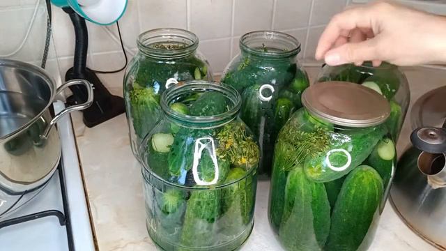 Хрустящие огурцы на зиму! Без стерилизации! смотреть онлайн