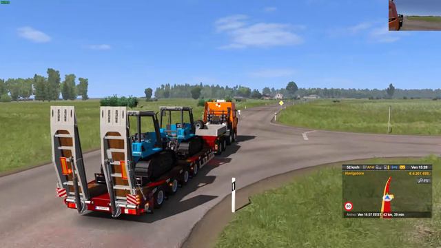 Euro Truck Simulator 2 (1.35) Ownable Overweight Trailer Wielton NJ4 v 1.7.1 + DLC's & Mods смотреть онлайн