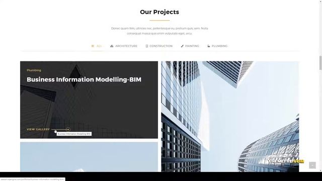 Saaram - Architect and Building Theme construction wordpress architecture theme Build Website смотреть онлайн