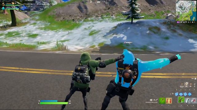 Сквик и Генерал Гавс жестко флексят в Fortnite смотреть онлайн