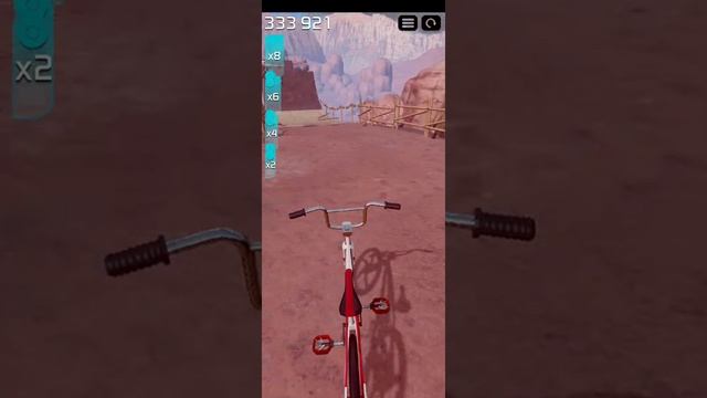 Делаю трюки в игре "touchgrind BMX 2" смотреть онлайн
