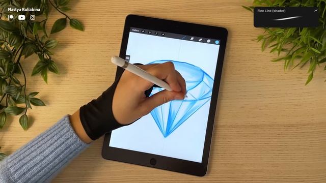 ? Better than real markers? Drawing a diamond with my sketching markers brushes for Procreate смотреть онлайн