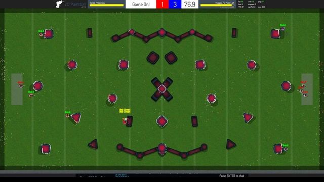 2D Paintball ~ Alpha Demo v0.7.3 смотреть онлайн