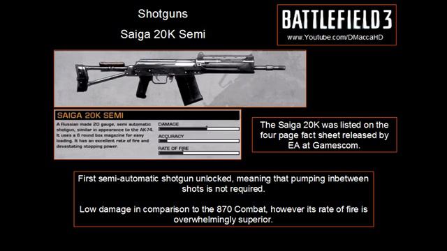 Battlefield 3 - Confirmed Weapons, Vehicles, Attachments, Maps and Characters #2 (HD) смотреть онлайн