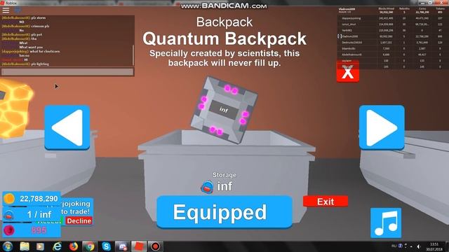 ROBLOX Mining Simulator! Бесконечный рюкзак! смотреть онлайн