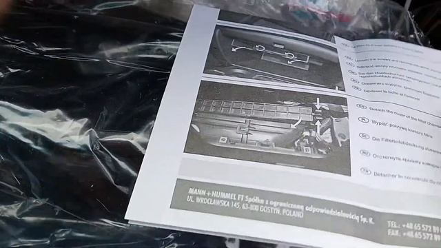 часть 3 замена салонного фильтра на Киа Венга