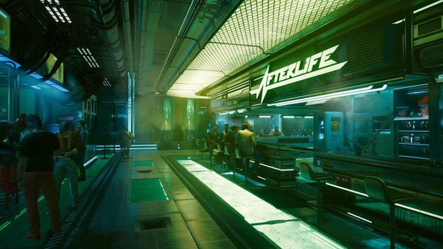 Cyberpunk 2077 Ambience & Music | Afterlife