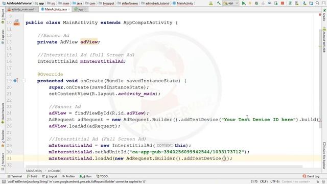 AdMob Ads – Interstitial Ads смотреть онлайн