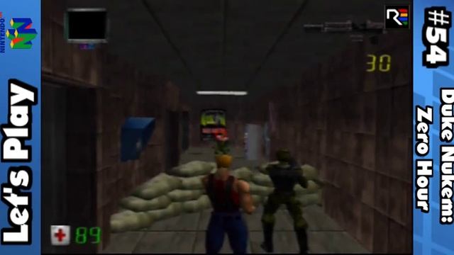 Lets Play N64 #54 - Duke Nukem Zero Hour смотреть онлайн