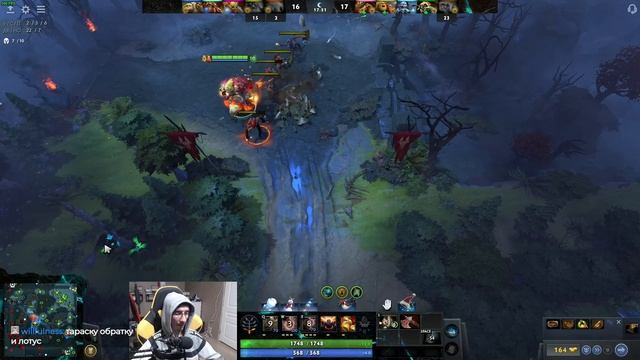 Dota 2 Соло Лич всех нагибает, хотя он тупо саппорт. А я мультикаст маньяк смотреть онлайн