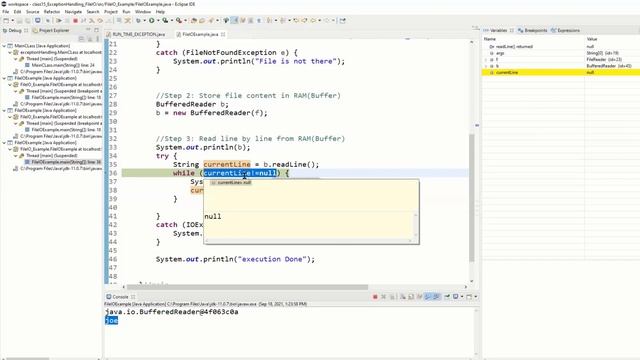 Class 15 Part 2 of 7 Exception Handling смотреть онлайн
