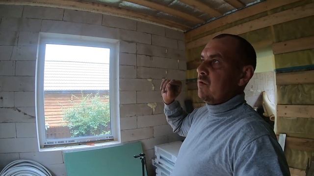 Гипсокартон на клей пену Вместо штукатурки.Приклеил гипсокартон на стены. смотреть онлайн