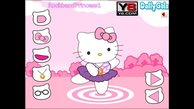 Hello Kitty Online Games Hello Kitty Dancing Dressing Games смотреть онлайн
