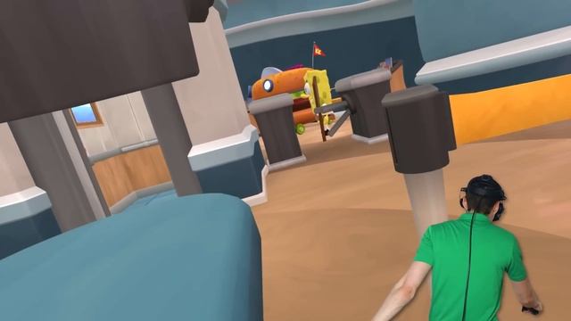 REAL vs FAKE SPONGEBOB In VR ELEVATOR смотреть онлайн