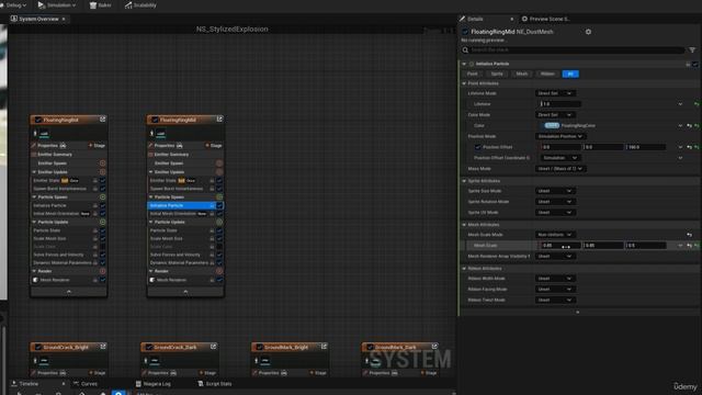 42 - Orange Floating Rings