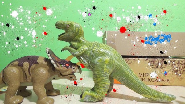 Динозавры.Игрушки динозавры обзор игрушки Dinosaurs box set review toys