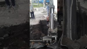 Копаем  яму под септик 3 кольца