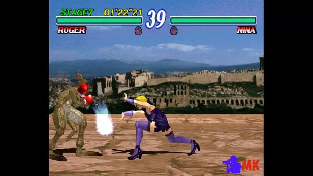 Tekken 2 - PS1 Emulator PC Gameplay | Arcade Mode - Roger | MK Gamers смотреть онлайн