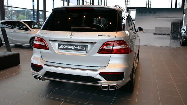2014 New Mercedes Benz ML 63 AMG смотреть онлайн