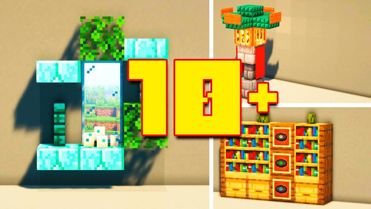10+ Build Hacks In Minecraft #6
