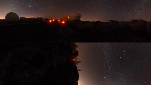 Dawn at Teide observatory 360° смотреть онлайн