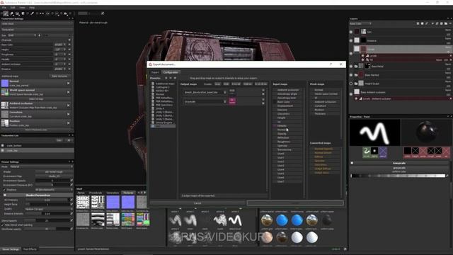 Substance Painter для новичков - полный курс: 17 - Экспорт текстур смотреть онлайн