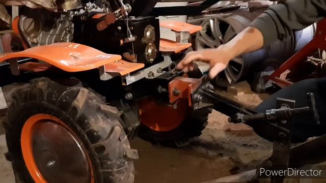 Сцепка для плуга!