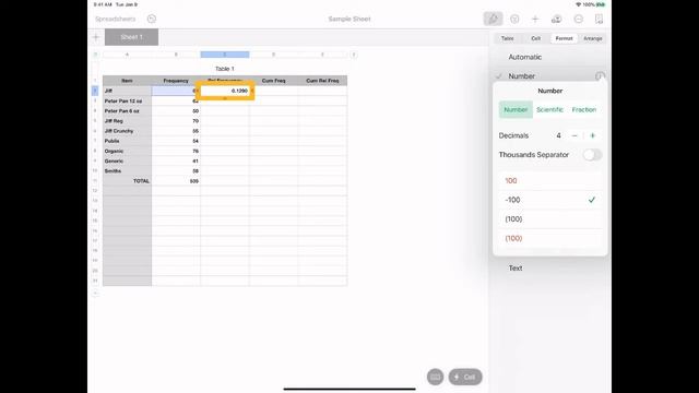 NUMBERS HOW TO CREATE A FREQUENCY DISTRIBUTION ON YOUR IPAD смотреть онлайн