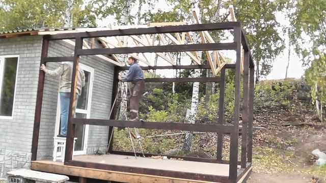 СОВРЕМЕННЫЙ ДАЧНЫЙ ДОМИК СВОИМИ РУКАМИ. смотреть онлайн