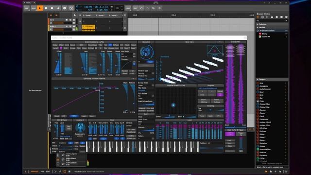 Toying around with crusher-X 9.5 patches under Bitwig смотреть онлайн