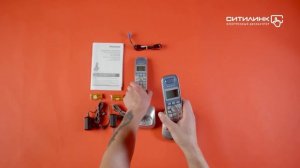 Обзор радиотелефона PANASONIC KX-TG2512RUS | Ситилинк