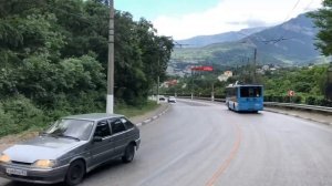 Самый длинный троллейбусный маршрут в мире - "Симферополь - Ялта" | Crimean trolleybus